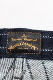 画像3: ANGLOMANIA 中古 / ストライプパンツ W28 紺  H-24-12-29-005-pa-IN-ZH (3)