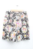 画像2: ヴィヴィアンウエストウッド 中古 / ハンドドローチェック総柄ハーフパンツ 38 黒  H-24-12-29-071-pa-IN-ZH (2)