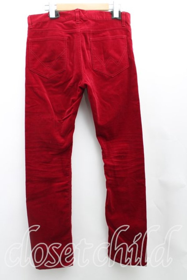 画像2: ヴィヴィアンウエストウッド MAN 中古 / スエードパンツ 46 赤  H-24-12-29-007-pa-IN-ZH (2)
