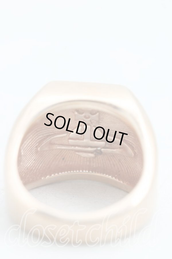 画像4: ヴィヴィアンウエストウッド 中古 / カルロリング S ゴールド  H-25-01-05-020-rg-OD-ZH (4)