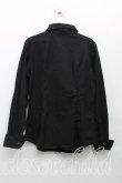 画像2: ヴィヴィアンウエストウッド 中古 / 単色オーブ刺繍シャツ 2 黒  H-25-01-19-022-bl-IN-ZH (2)