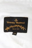 画像3: ANGLOMANIA 中古 / カットラスオーブ刺繍スカーフシャツ 38 白  H-25-01-19-026-bl-OD-ZH (3)