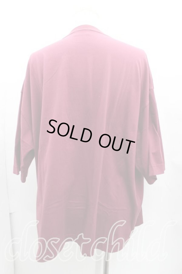 画像2: ヴィヴィアンウエストウッド MAN 中古 / ラインオーブ刺繍BIGTシャツ FREE 紫  H-25-01-19-038-to-OD-ZH (2)