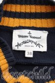 画像3: ANGLOMANIA 中古 / スクールVネックニット 38 紺  H-25-01-19-046-to-IN-ZH (3)