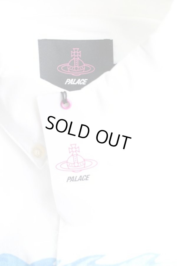 画像3: Palace skateboards xヴィヴィアンウエストウッド 中古 / テディベアシャツ S 青  H-25-01-19-060-jc-OD-ZH (3)