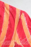 画像6: ヴィヴィアンウエストウッド 中古 / ストライプ半袖カットソー S オレンジ×赤  H-25-01-19-079-to-IN-ZH (6)