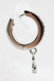 画像2: ヴィヴィアンウエストウッド MAN 中古 / BRANDITA SINGLE HOOP  シルバー  H-25-01-19-096-er-IN-ZH (2)