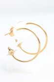 画像2: ヴィヴィアンウエストウッド 中古 / ROSEMARY SMALL EARRINGS  ゴールド  H-25-01-19-099-er-IN-ZH (2)