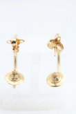 画像4: ヴィヴィアンウエストウッド 中古 / ROSEMARY SMALL EARRINGS  ゴールド  H-25-01-19-099-er-IN-ZH (4)