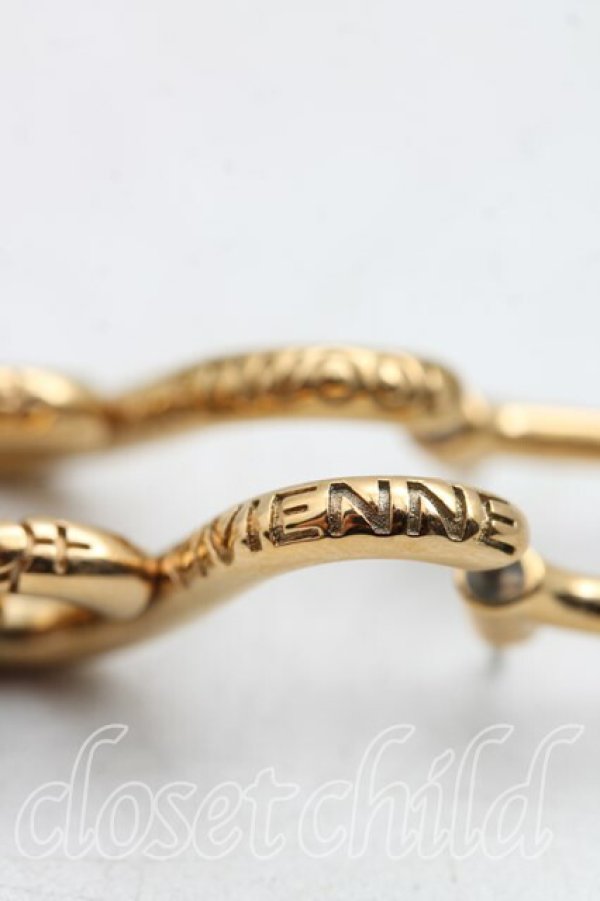 画像4: ヴィヴィアンウエストウッド 中古 / ANGLO SATYR EARRING  ゴールド  H-25-01-19-100-er-IN-ZH (4)
