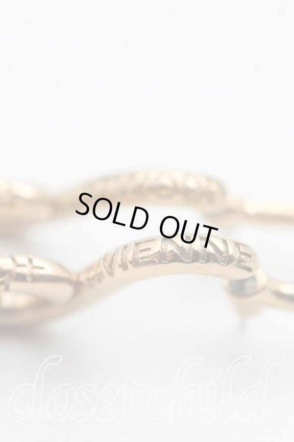 画像4: ヴィヴィアンウエストウッド 中古 / ANGLO SATYR EARRING  ゴールド  H-25-01-19-100-er-IN-ZH (4)