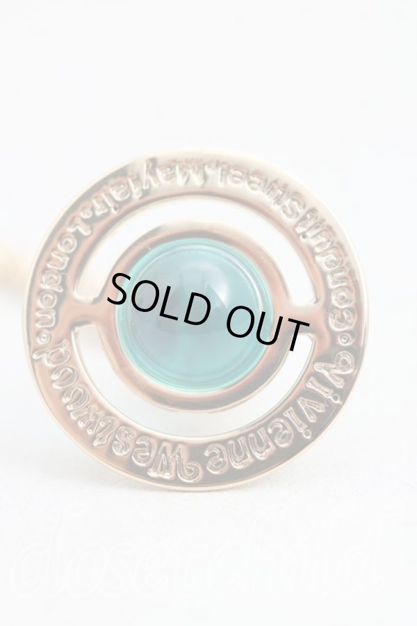 画像3: ヴィヴィアンウエストウッド 中古 / NEW TINY ORB PENDANT  ゴールド×青  H-25-01-19-103-nl-IN-ZH (3)