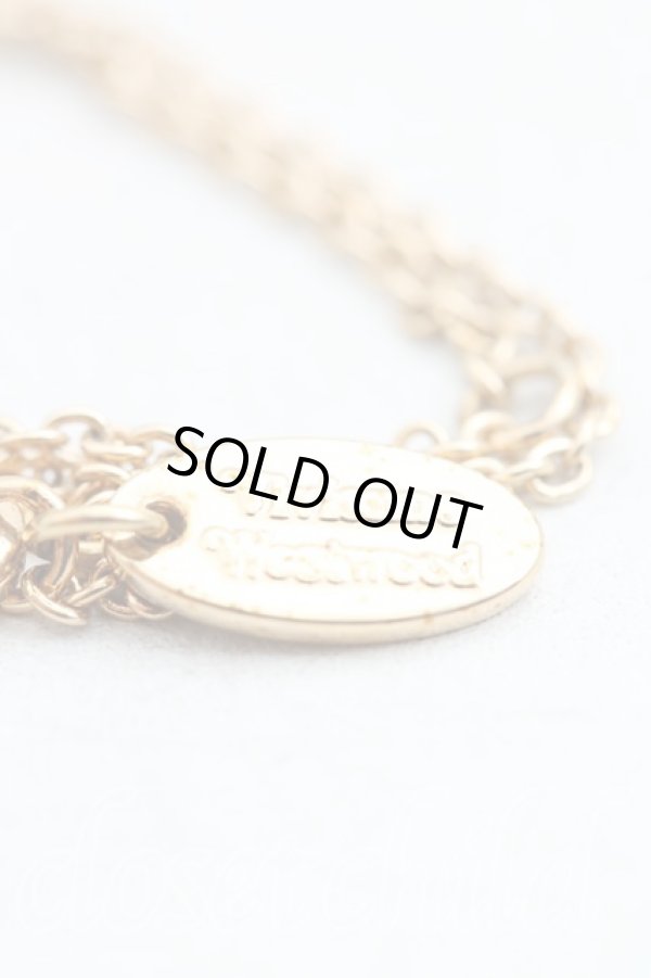 画像4: ヴィヴィアンウエストウッド 中古 / PINA SMALL ORBネックレス  ゴールド  H-25-01-19-104-nl-IN-ZH (4)