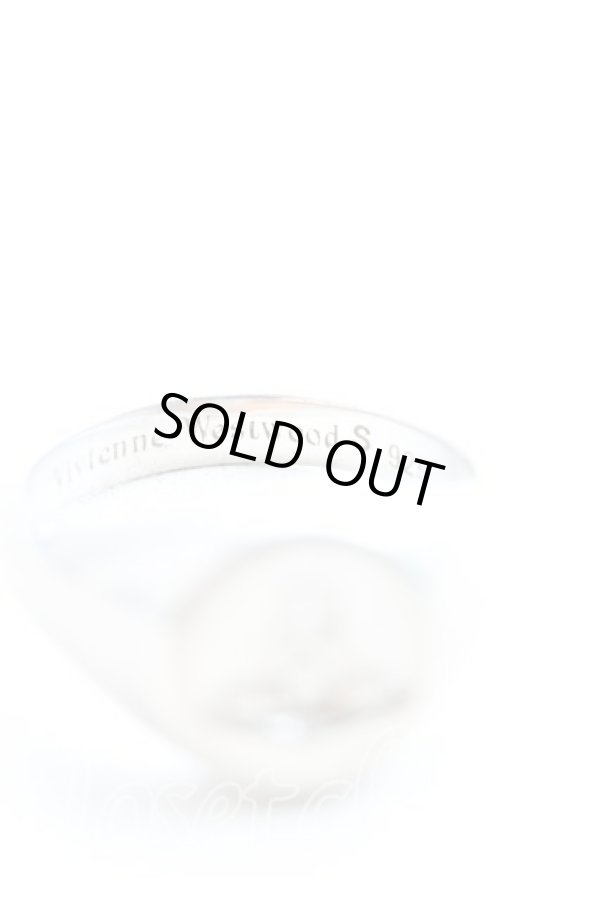 画像5: ヴィヴィアンウエストウッド 中古 / SIGILLO RING S シルバー  H-25-01-19-106-rg-IN-ZH (5)