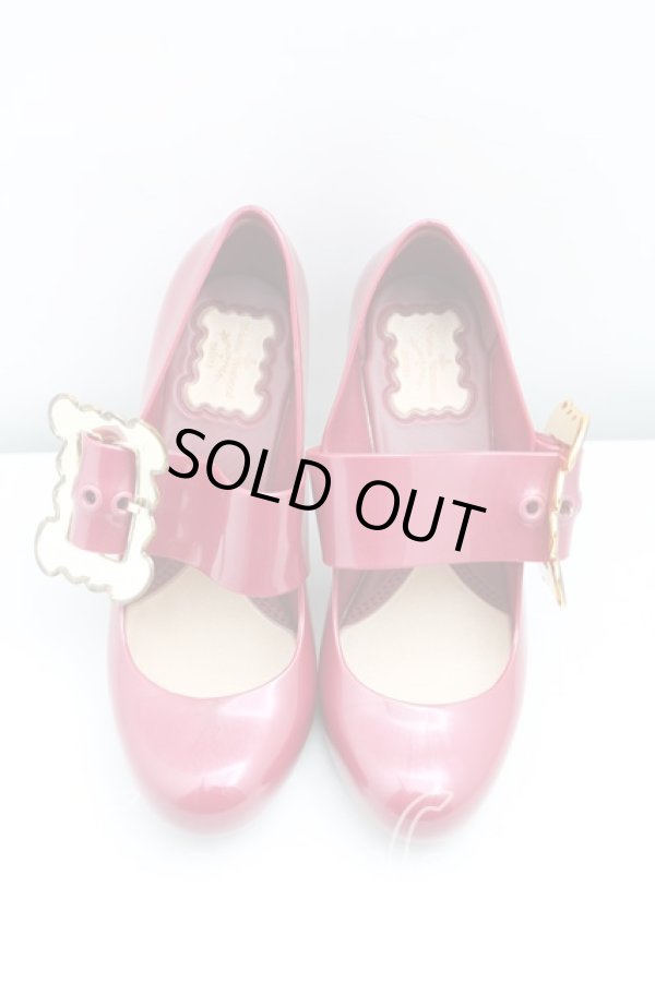 画像2: ヴィヴィアンウエストウッド×Melissa / テンプテーション EU37 赤  H-25-01-19-108-sh-OD-ZH (2)