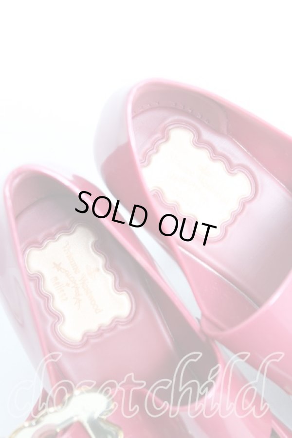 画像6: ヴィヴィアンウエストウッド×Melissa / テンプテーション EU37 赤  H-25-01-19-108-sh-OD-ZH (6)