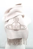 画像2: ヴィヴィアンウエストウッド 中古 / オーブウールマフラー  茶  H-25-01-19-117-gd-IN-ZH (2)