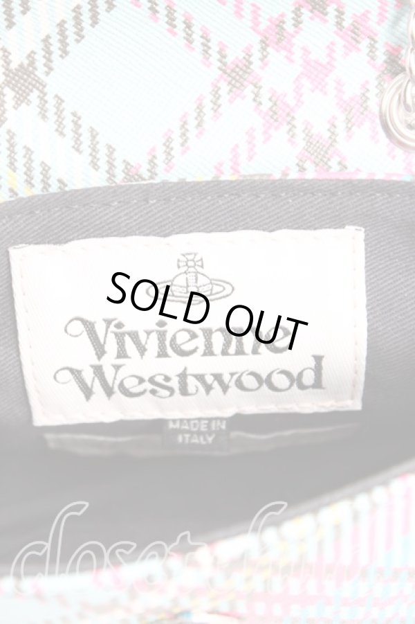 画像3: ヴィヴィアンウエストウッド 中古 / ダービースモールクラッチバッグ  ブルーマック  H-25-01-19-120-gd-OD-ZH (3)