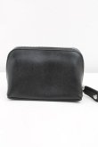 画像2: ヴィヴィアンウエストウッド 中古 / DIAMANTE ORB COSMETIC POUCH  黒  H-25-01-19-123-gd-IN-ZH (2)
