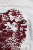 画像6: ヴィヴィアンウエストウッド / ベロアハートpt長袖カットソー 1 灰  H-25-01-26-024-to-IN-ZH (6)