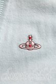 画像7: ヴィヴィアンウエストウッド / オーブ刺繍カーディガン 02 水色  H-25-01-26-025-to-IN-ZH (7)