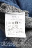 画像4: ANGLOMANIA / ボーダー変形カーディガン 38 灰×青  H-25-01-26-029-to-IN-ZH (4)