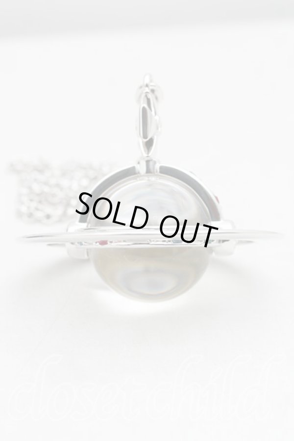 画像2: ヴィヴィアンウエストウッド / ジャイアントオーブペンダント  シルバー  H-25-01-26-043-nl-IN-ZH (2)