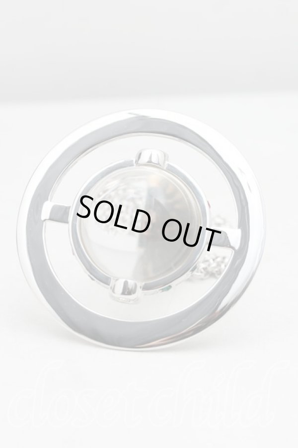 画像3: ヴィヴィアンウエストウッド / ジャイアントオーブペンダント  シルバー  H-25-01-26-043-nl-IN-ZH (3)