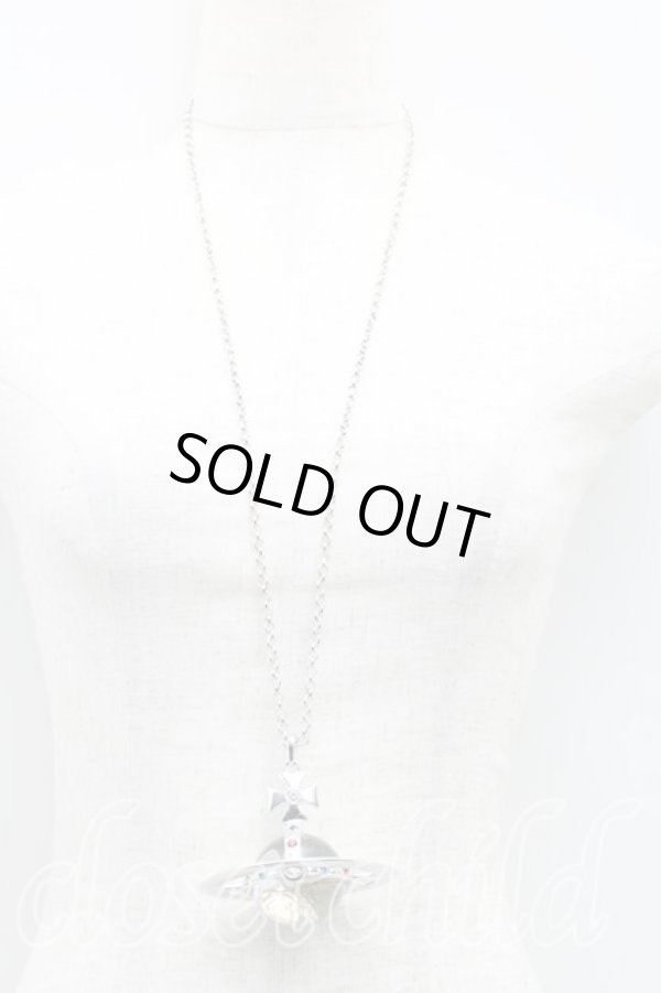 画像5: ヴィヴィアンウエストウッド / ジャイアントオーブペンダント  シルバー  H-25-01-26-043-nl-IN-ZH (5)