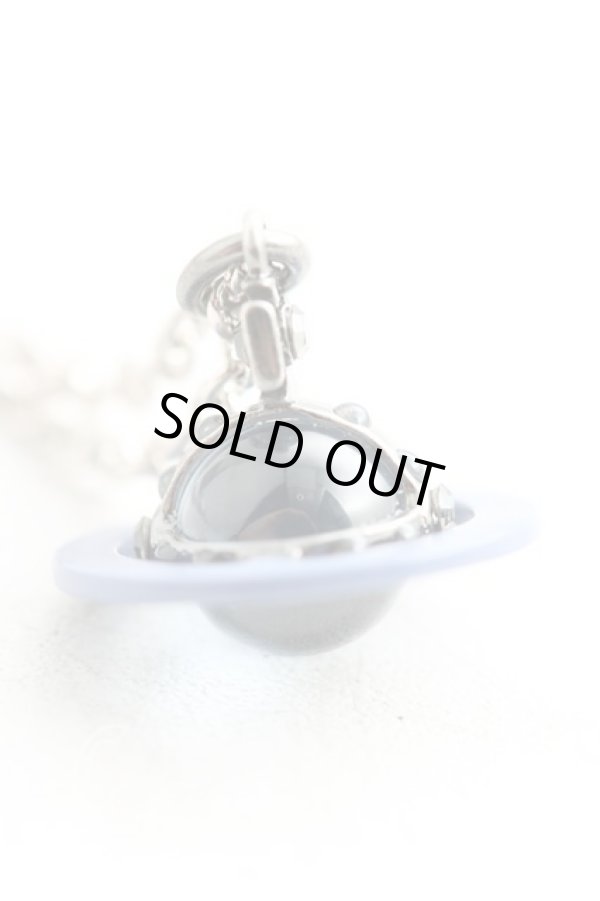 画像2: ヴィヴィアンウエストウッド MAN / MAN PETITE ORIGINAL ORB ネックレス  シルバー  H-25-01-26-044-nl-IN-ZH (2)