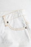 画像6: ヴィヴィアンウエストウッド / オーブ刺繍デニムパンツ 02 白  H-25-01-26-007-pa-IN-ZH (6)