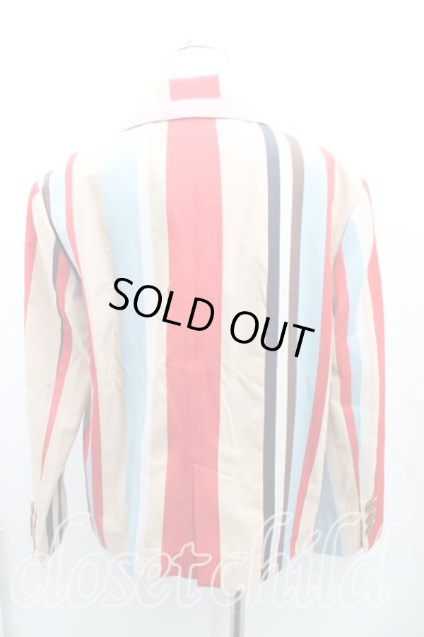 画像2: ヴィヴィアンウエストウッド 中古 / トリコロールジャケット 01 マルチ  H-25-02-02-004-jc-OD-ZH (2)