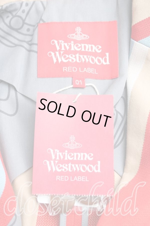 画像3: ヴィヴィアンウエストウッド 中古 / トリコロールジャケット 01 マルチ  H-25-02-02-004-jc-OD-ZH (3)