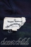 画像3: ANGLOMANIA 中古 / ボーダーフーディカーディガン 38 紺  H-25-02-02-040-to-OD-ZH (3)