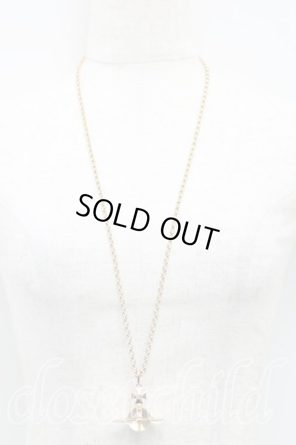 画像5: ヴィヴィアンウエストウッド 中古 / スモールオーブネックレス  ゴールド  H-25-02-02-065-nl-OD-ZH (5)