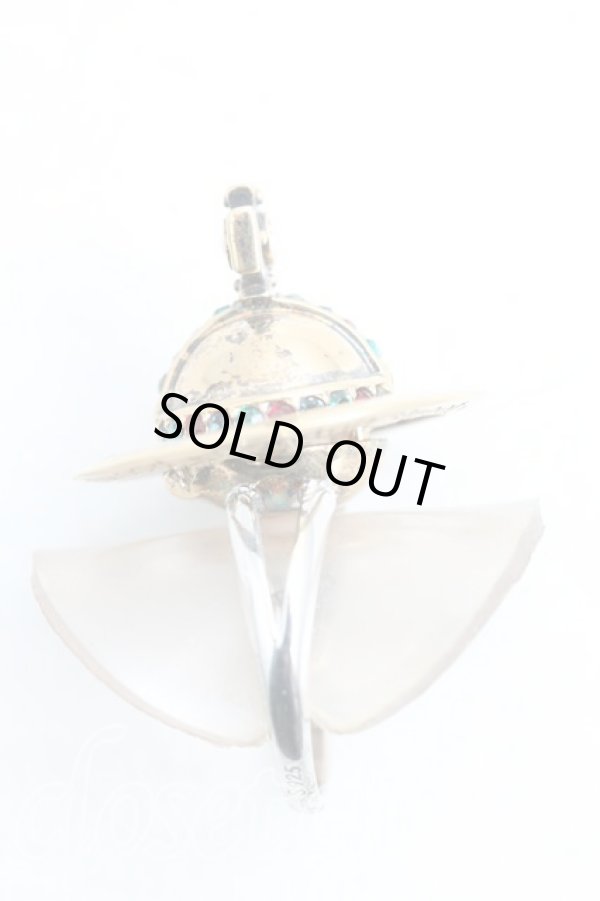 画像2: ヴィヴィアンウエストウッド 中古 / ポイズンリング S ゴールド  H-25-02-02-067-rg-OD-ZH (2)