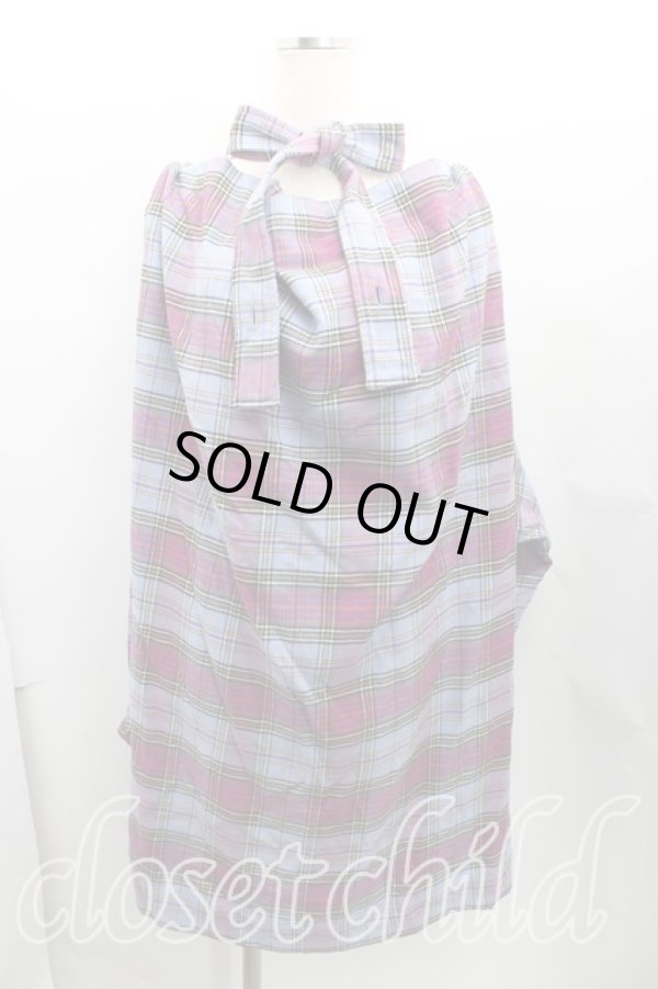 画像3: ヴィヴィアンウエストウッド 中古 / GARRET DRESS 38 紫  H-25-02-02-007-op-OD-ZH (3)