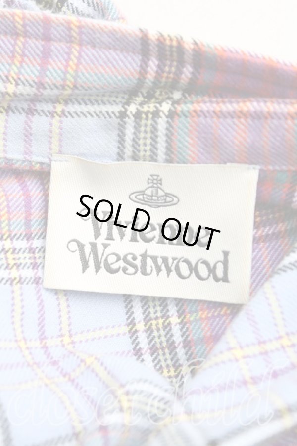 画像4: ヴィヴィアンウエストウッド 中古 / GARRET DRESS 38 紫  H-25-02-02-007-op-OD-ZH (4)