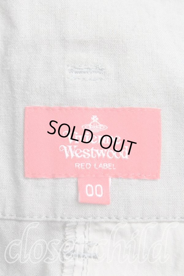 画像3: ヴィヴィアンウエストウッド 中古 / ハイウエストサルエルパンツ 00 カーキ  H-25-02-02-012-pa-OD-ZH (3)