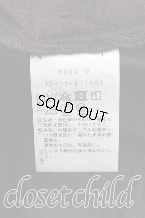 画像4: ヴィヴィアンウエストウッド 中古 / オーブリピートジャガードシャツ 01 黒  H-25-02-09-025-bl-IN-ZH (4)