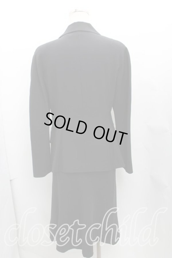 画像2: ヴィヴィアンウエストウッド 中古 / 1Bジャケットセットアップ 3 黒  H-25-02-09-031-su-IN-ZH (2)