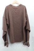 画像2: ANGLOMANIA 中古 / スノードットデビルニット L 茶  H-25-02-09-037-to-OD-ZH (2)