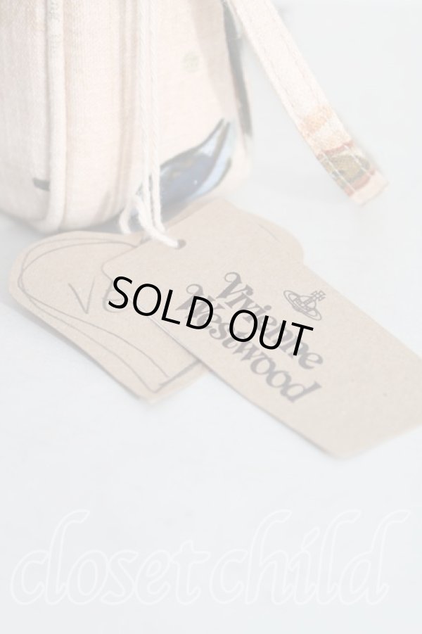 画像5: ヴィヴィアンウエストウッド 中古 / LISAラージカメラバッグ  ベージュ  H-25-02-09-042-ba-OD-ZH (5)