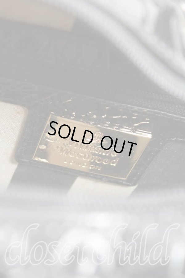 画像4: ヴィヴィアンウエストウッド 中古 / チャンスリーハートバッグ  黒  H-25-02-09-043-ba-OD-ZH (4)