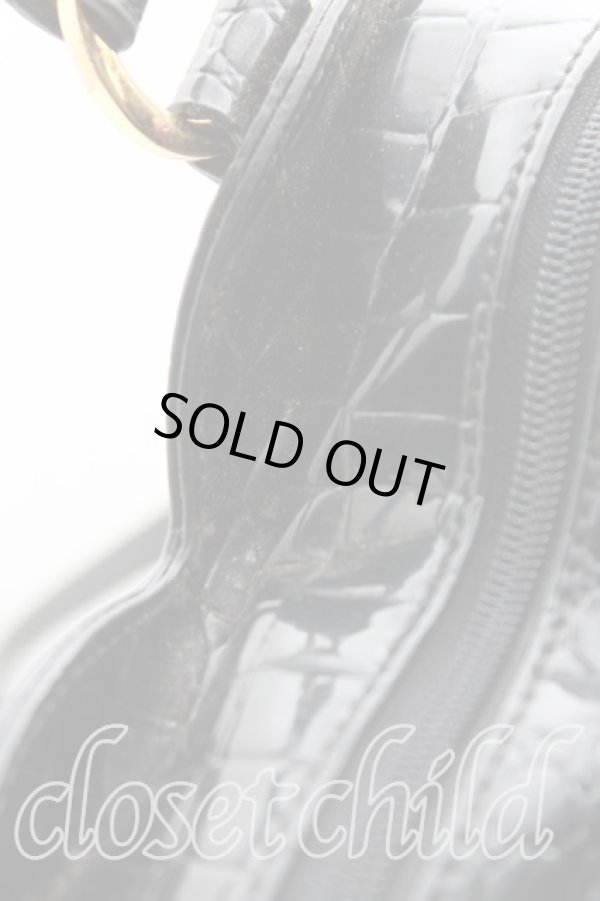 画像5: ヴィヴィアンウエストウッド 中古 / チャンスリーハートバッグ  黒  H-25-02-09-043-ba-OD-ZH (5)