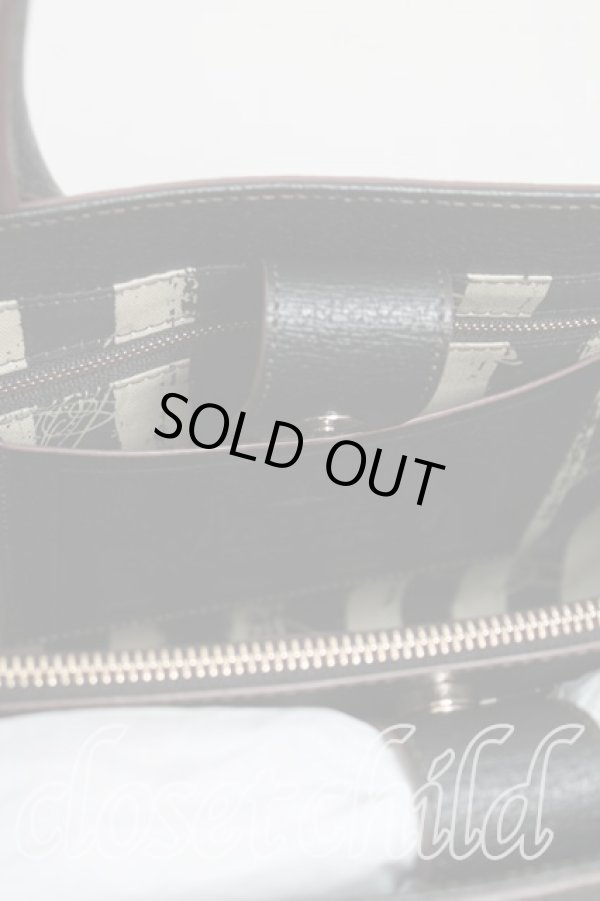 画像4: ヴィヴィアンウエストウッド 中古 / エグゼクティブトートバッグ  黒  H-25-02-09-045-ba-IN-ZH (4)