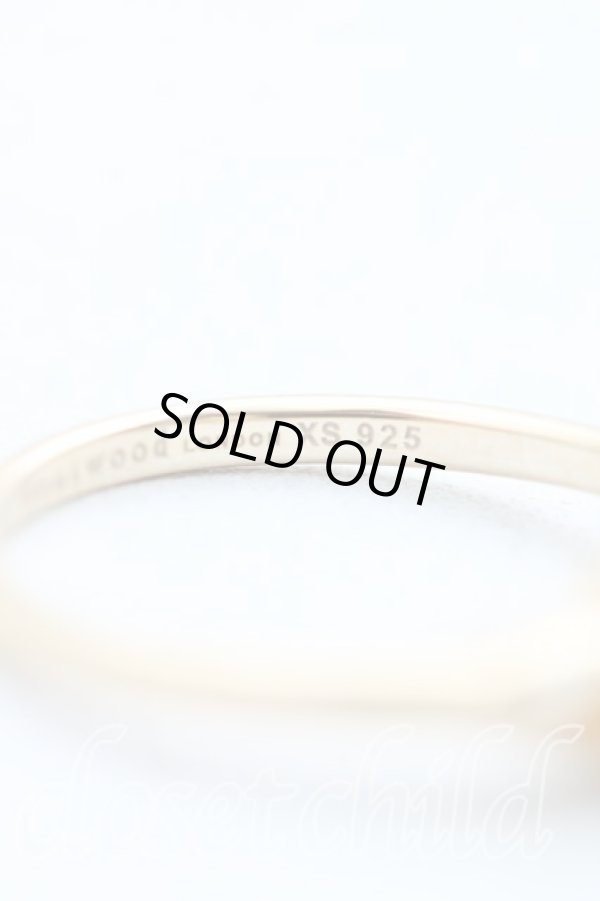 画像5: ヴィヴィアンウエストウッド 中古 / REINAリング XS ゴールド  H-25-02-09-052-rg-IN-ZH (5)