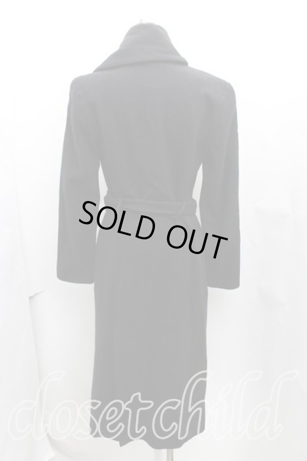 画像2: ヴィヴィアンウエストウッド 中古 / ロングコート 38 黒  H-25-02-09-006-co-OD-ZH (2)