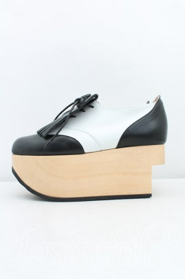 画像3: ヴィヴィアンウエストウッド 中古 / ロッキンホースゴルフ UK4 コンビ(黒x白)  H-25-02-09-056-sh-OD-ZH (3)