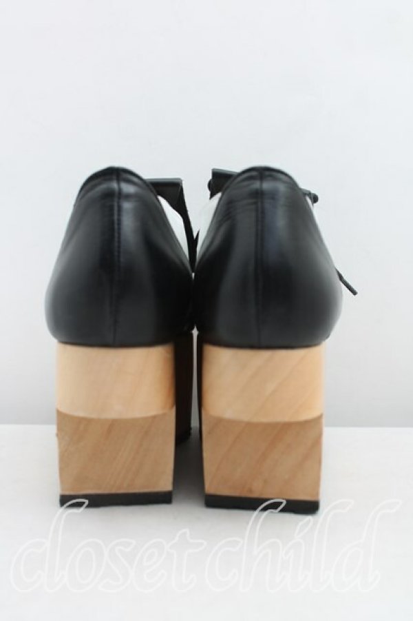 画像4: ヴィヴィアンウエストウッド 中古 / ロッキンホースゴルフ UK4 コンビ(黒x白)  H-25-02-09-056-sh-OD-ZH (4)